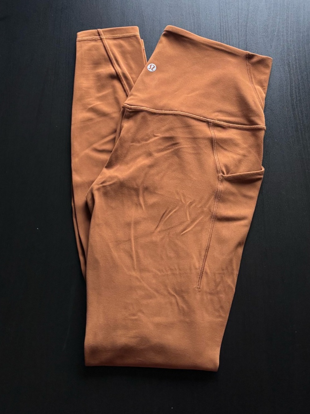 Lululemon Align High-Rise Pants with Pockets 28” in Copper Brown